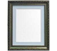FRAMES BY POST, Cornice Fotografica Stile Shabby Chic, plastica, Silver, 10 x 8 Image Size 8 x 6 Inches