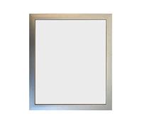 FRAMES BY POST Cornice portafoto in Vetro, 20 x 20 cm, Colore: Argento, 8 x 8 inch Plastic