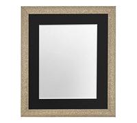 FRAMES BY POST Cornice portafoto in Vetro di plastica, Formato, passepartout, Dimensioni: 30 x 20 cm, Colore: Oro, Supporto Nero, 30 x 20 inch Image Size A2