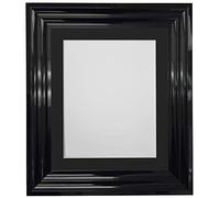 FRAMES BY POST FIRENZAHGBBLACKMOUNT101088 Cornice portafoto, Supporto Nero, 25 cm x 25 cm, Misura Immagine 20 cm x 20 cm
