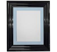 FRAMES BY POST FIRENZAHGBBLUEMOUNT4530CM148 Cornice portafoto, Montatura Blu, 45 x 30 cm PIC Size 14" x 8"