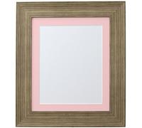FRAMES BY POST Hygge Bear Creek Photo Poster Frame, plastica, Bear Creek Brown, 30 x 30 cm Image Size 10 x 10 Inches