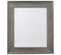 FRAMES BY POST Hygge Bear Creek Photo Poster Frame, plastica, Wolf Grey, 9 x 7 Image Size 6 x 4 Inches