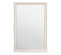 FRAMES BY POST Large 5,1 cm Bianco Shabby Chic Style Specchio da Parete Rettangolare - Grandi Dimensioni: 101,6 x 71,1 cm