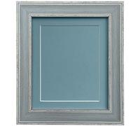 FRAMES BY POST Scandi - Cornice portafoto con supporto blu, 6 x 4 cm, colore: Blu