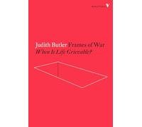 Judith Butler Frames of War (Tascabile) Radical Thinkers Set 12