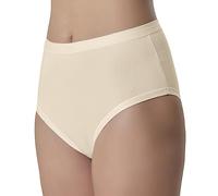 Frames Set 6 Mutande Donna Cotone Vita Alta Elasticizzate, Culotte Donna Cotone Made in Italy Mutande Cotone Elasticizzato Anche Taglie Forti Intimo Donna - XXL - Nudo