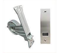 FRAMIG Avvolgitore per Tapparelle a Incasso con Cover - Kit Completo Meccanismo in Acciaio Zincato e Placca di Copertura - Interasse 165mm - Molla Rinforzata Alta Resistenza