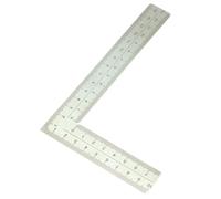 Framing Square - L Shape Ruler | Metal Carpentry Square For 90 Degree Measuring And Layouts, Double-sided Etching Framing Tool For Engineers And Leather Design