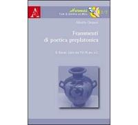 Frammenti di poetica preplatonica