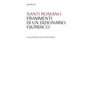 Frammenti di un dizionario giuridico