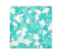 Frammenti di vetro bianco verdastro sacchetti da viaggio autoadesivi panno portatile organizzatore di trucco avvolgere fotocamera obiettivo panno involucro per articoli da toeletta dimensioni 55,1 x