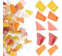 Frammenti per Mosaico Fai in Vetro, Lisci e Lucidati