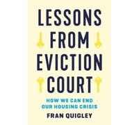 Fran Quigley Lessons from Eviction Court (Copertina rigida)