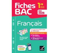 Français 1re générale & techno: avec les oeuvres au programme 2025-2026