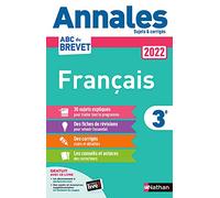 Français 3e: Sujets & corrigés