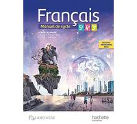 Français 5e 4e 3e Cycle 4: Manuel de cycle