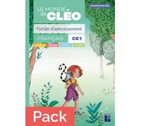 Français CE1: Fichier d'entrainement + aide-mémoire (Pack de 10)