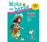 Français ce2 mots en herbe - manuel de l'élève. Per le Scuole elementari