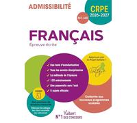 Français Concours professeur des écoles Admissibilité: Epreuve écrite M1-M2