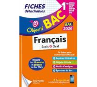 Français écrit + oral 1res STMG, STI2D, ST2S, STD2A, STHR, STL: Fiches détachables