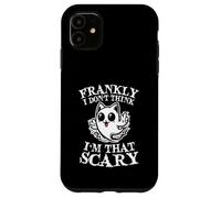 Francamente I Dont Think Im That Scary Cute Ghost Cat Halloween Custodia per iPhone 11