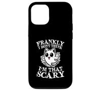 Francamente I Dont Think Im That Scary Cute Ghost Cat Halloween Custodia per iPhone 12/12 Pro
