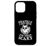 Francamente I Dont Think Im That Scary Cute Ghost Cat Halloween Custodia per iPhone 12 mini