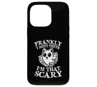 Francamente I Dont Think Im That Scary Cute Ghost Cat Halloween Custodia per iPhone 13 Pro