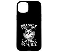Francamente I Dont Think Im That Scary Cute Ghost Cat Halloween Custodia per iPhone 15 Plus