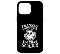 Francamente I Dont Think Im That Scary Cute Ghost Cat Halloween Custodia per iPhone 16 Pro Max
