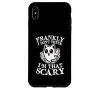 Francamente I Dont Think Im That Scary Cute Ghost Cat Halloween Custodia per iPhone XS Max