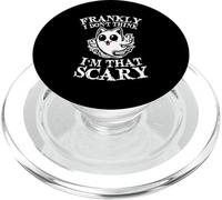 Francamente I Dont Think Im That Scary Cute Ghost Cat Halloween PopSockets PopGrip per MagSafe
