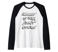 Francamente Mio Caro Non Me ne Frega Un Cazzo | Citazione Film Maglia con Maniche Raglan