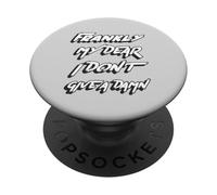 Francamente mio caro non me ne frega un cazzo | Citazione film PopSockets PopGrip Adesivo