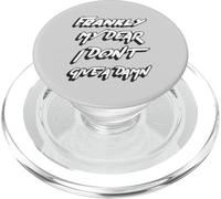Francamente mio caro non me ne frega un cazzo | Citazione film PopSockets PopGrip per MagSafe