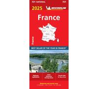 France 2025 - Michelin National Map 721 : Map