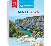France. Atlas routier et touristique 2026 1:250.000. Ediz. plastificata