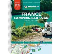 France - Camping Car & Van Atlas [Book cover may vary]