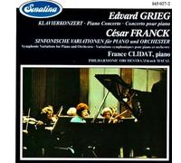France Clidat,Piano : Klavierkonzert/Sinfonische Variationen CD