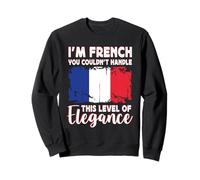 France Flag Proud Elegant French Boyfriend Girlfriend Felpa