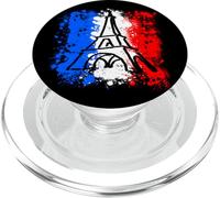 France Flag Shirt Eiffel Tower T Shirt Gift Paris French PopSockets PopGrip per MagSafe