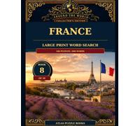 France Large Print Word Search