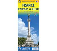 France Railway & Road: 1:1000000