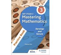Frances Carr Key Stage 3 Mastering Mathematics Develop and Secure Pr (Tascabile)