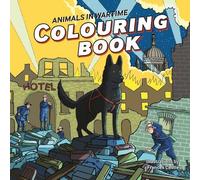 Frances Castle Animals in Wartime Colouring Book (Tascabile)