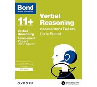 Frances Down Alison Primrose Bond 11+: Verbal Reasoning: Up to Spee (Tascabile)