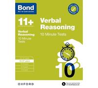 Frances Down Bo Bond 11+: Bond 11+ 10 Minute Tests Verbal Reasoning (Tascabile)