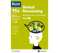 Frances Down Bo Bond 11+: Verbal Reasoning: Multiple-choice Test Pap (Tascabile)