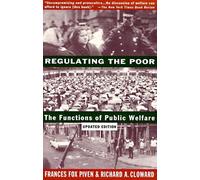 Frances Fox Piven Richard Cloward Regulating the Poor (Tascabile)